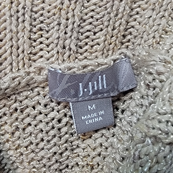 J. Jill Open Front Cardigan With Belt SIZE M - Picture 6 of 7